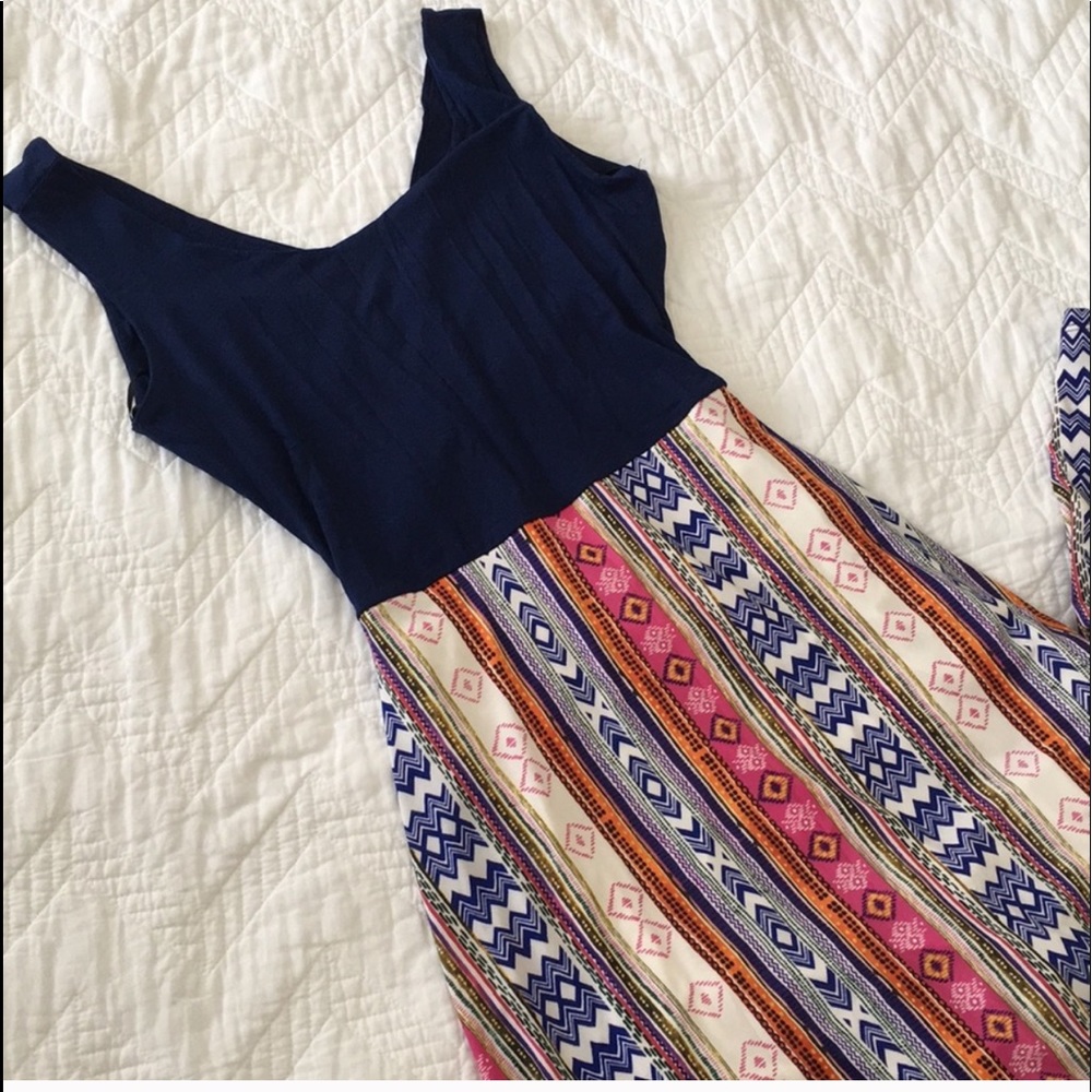 NWOT Stitch Fix Aztec Maxi Dress